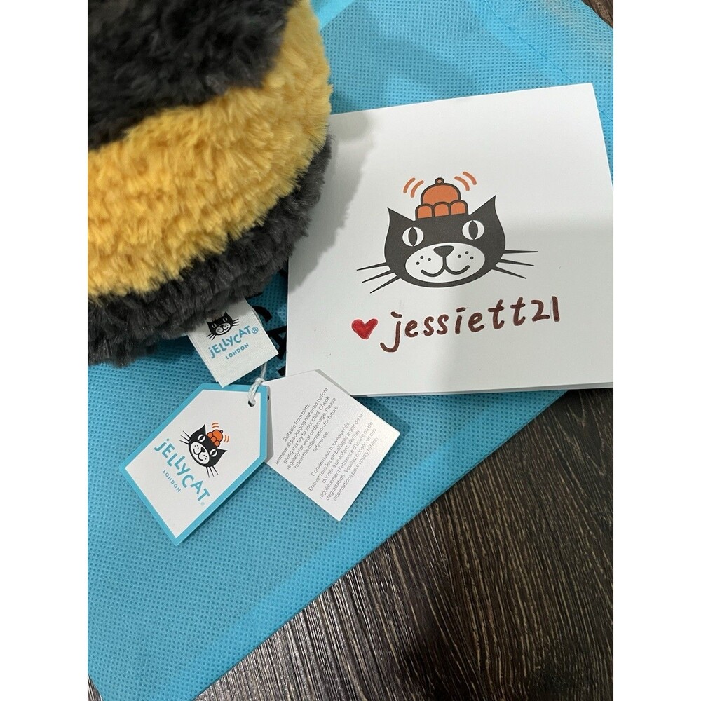 Jellycat Albee Bee Toy Plush Gift 100% Authentic NWT US SHIP FAST - Picture 5 of 9